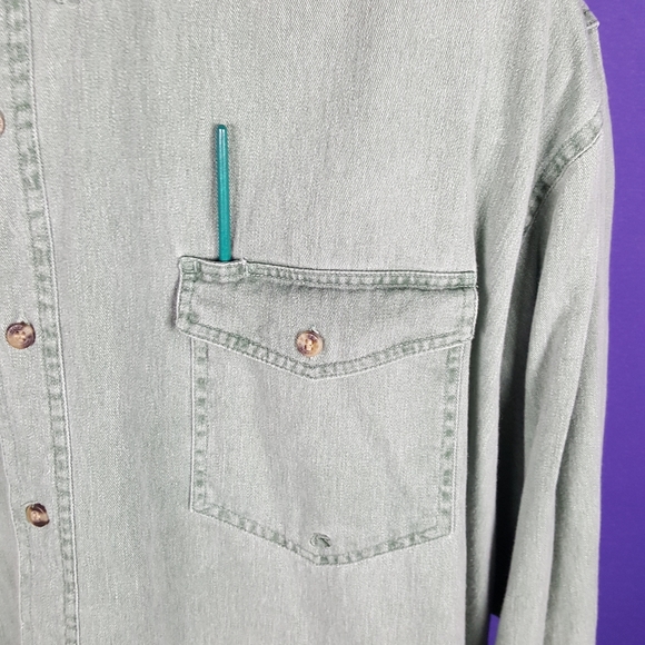 Mens long sleeve button down shirt - Picture 4 of 6